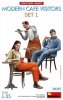 MiniArt 38085 MODERN CAFE VISITORS SET 1 1/35